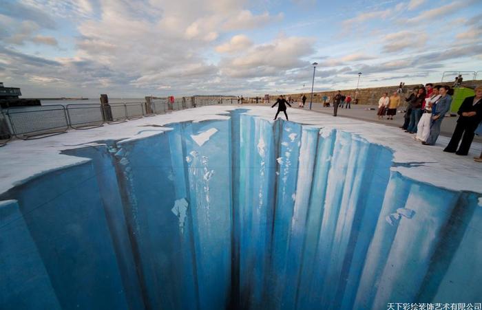 3D地画，3D街头地画，3D壁画