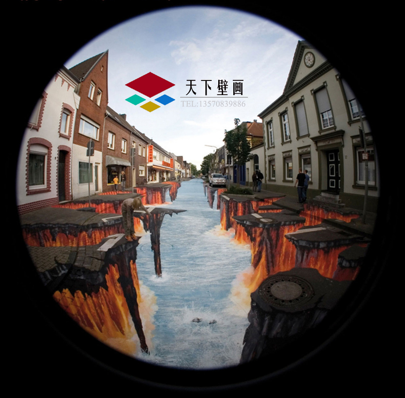 3D地画,3D立体画 3D地画,3D立体画