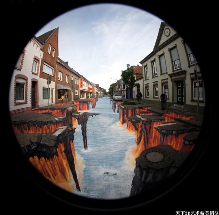 3D地画,3D街头地画,3D壁画 3D地画,3D街头地画,3D壁画