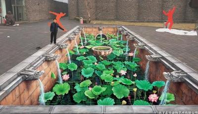 原创定制3D立体画，3D地画