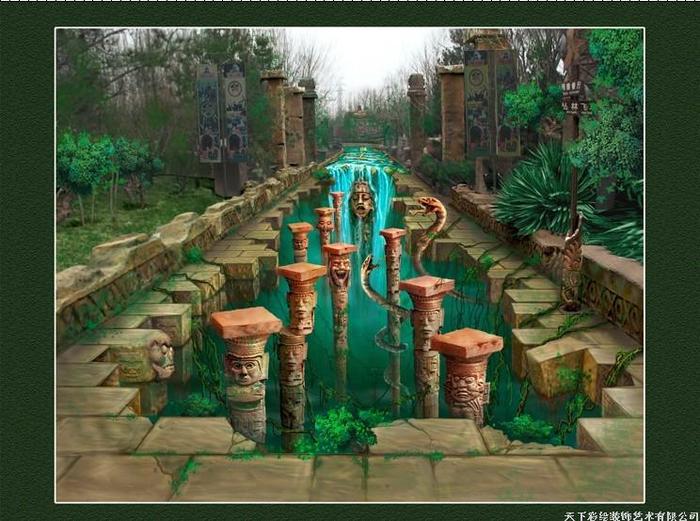 3D地画,3D立体画,3D壁画,3D街头地画 3D地画,3D立体画,3D壁画,3D街头地画