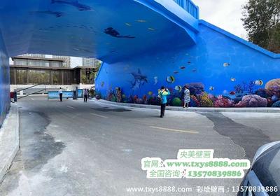 海南桥梁桥底彩绘美化提升