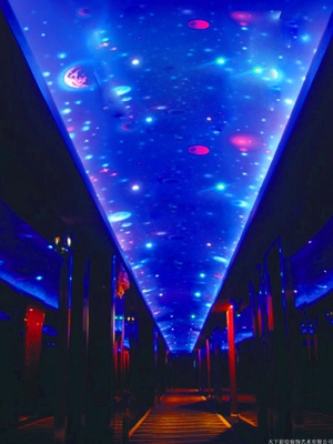 深圳大明KTV星空彩绘+夜光画彩绘+夜光画彩绘