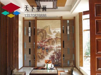 酒店壁画