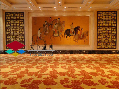 酒店壁画