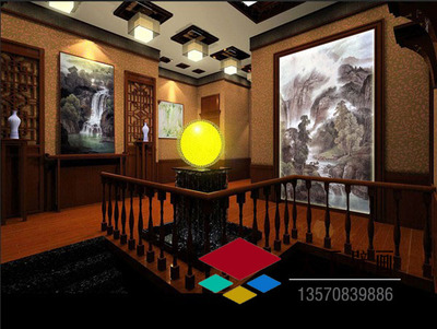 酒店壁画