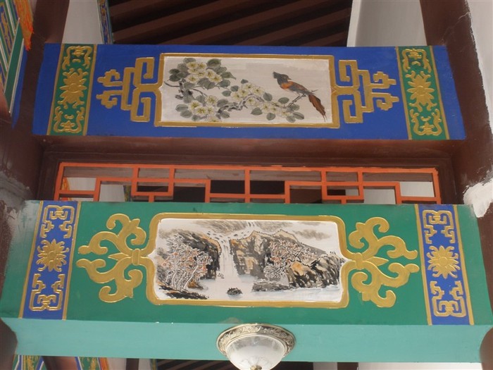 密印禅寺大型古建筑彩绘壁画工程