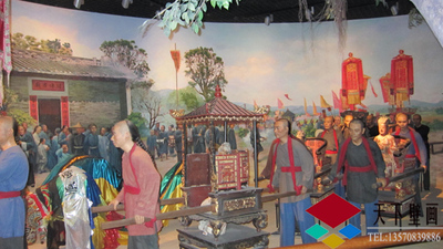 深圳博物館壁畫工程；